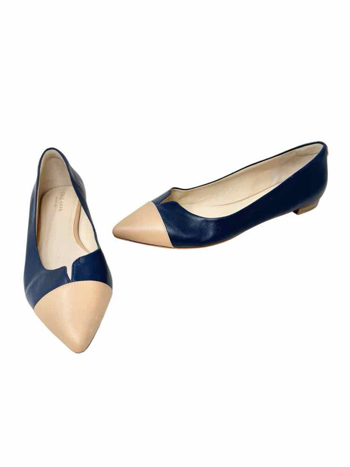 Shoe Size 8.5 Cole Haan Navy Flats