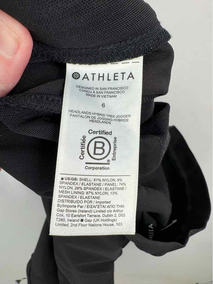 Size 6 Athleta Black Pants