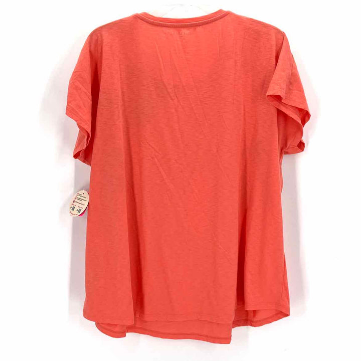 Size 18/20 LANE BRYANT Salmon Beaded Shirt
