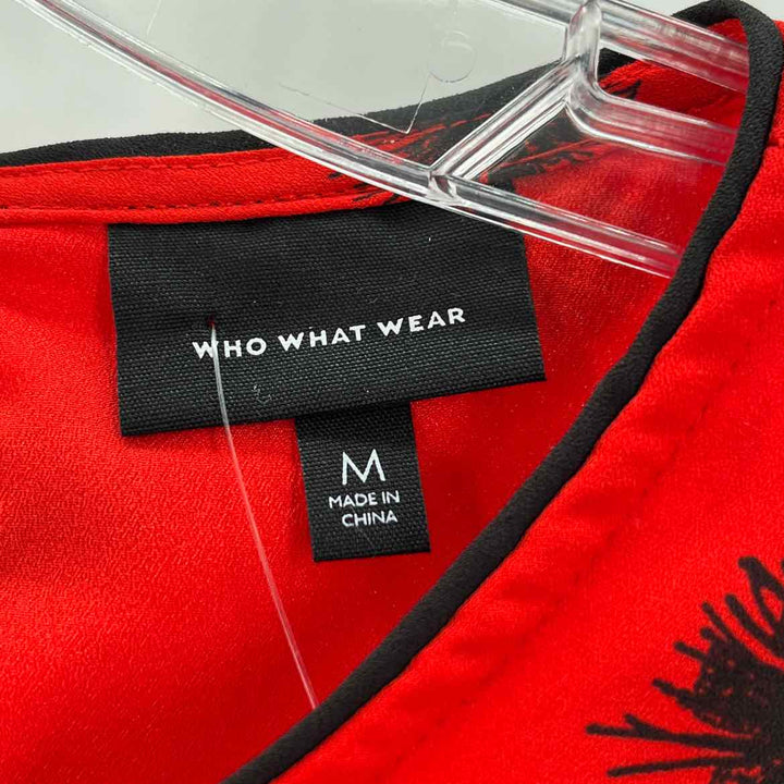 Size M who what wear Red Dress