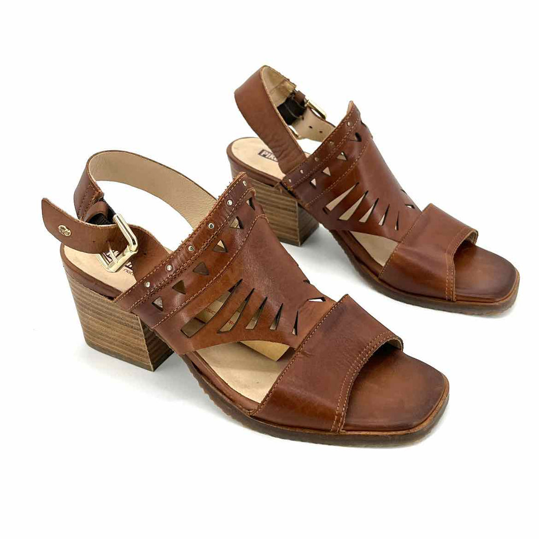 Shoe Size 37 PIKOLINOS Brown Leather Sandals