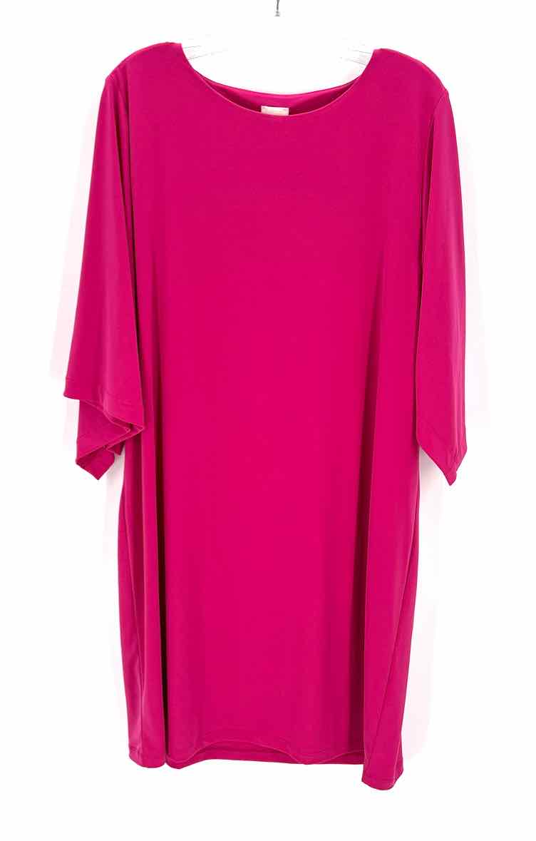 Size XL Chico's Pink Knit Dress