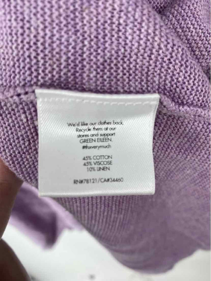 Size XL Eileen Fisher Purple Sweater