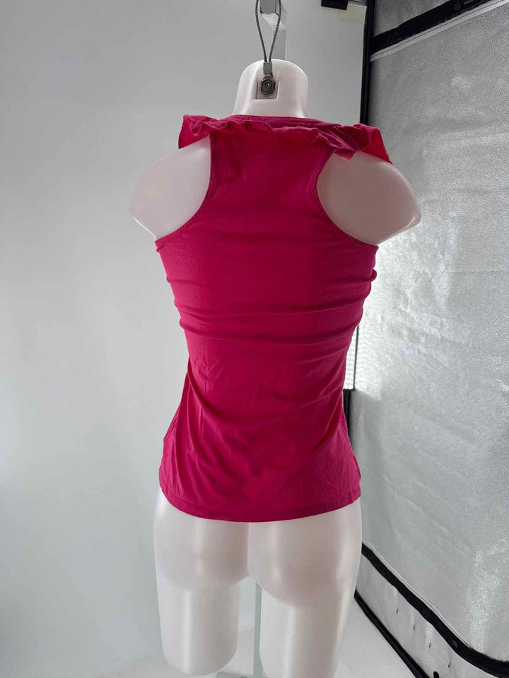 Size S Lilly Pulitzer Fuschia Cotton Shirt