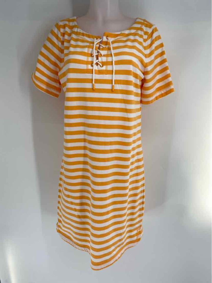 Size M Talbots Orange Dress