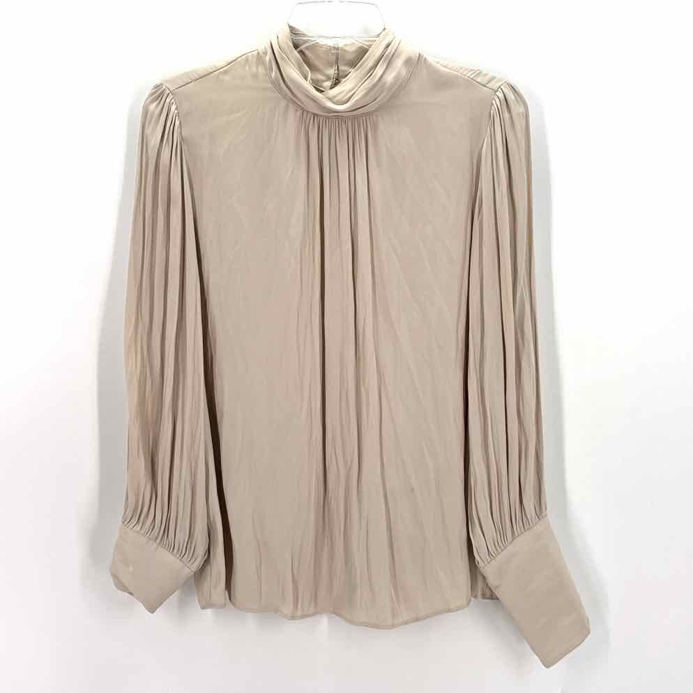 Size M RACHEL ZOE Beige Shirt