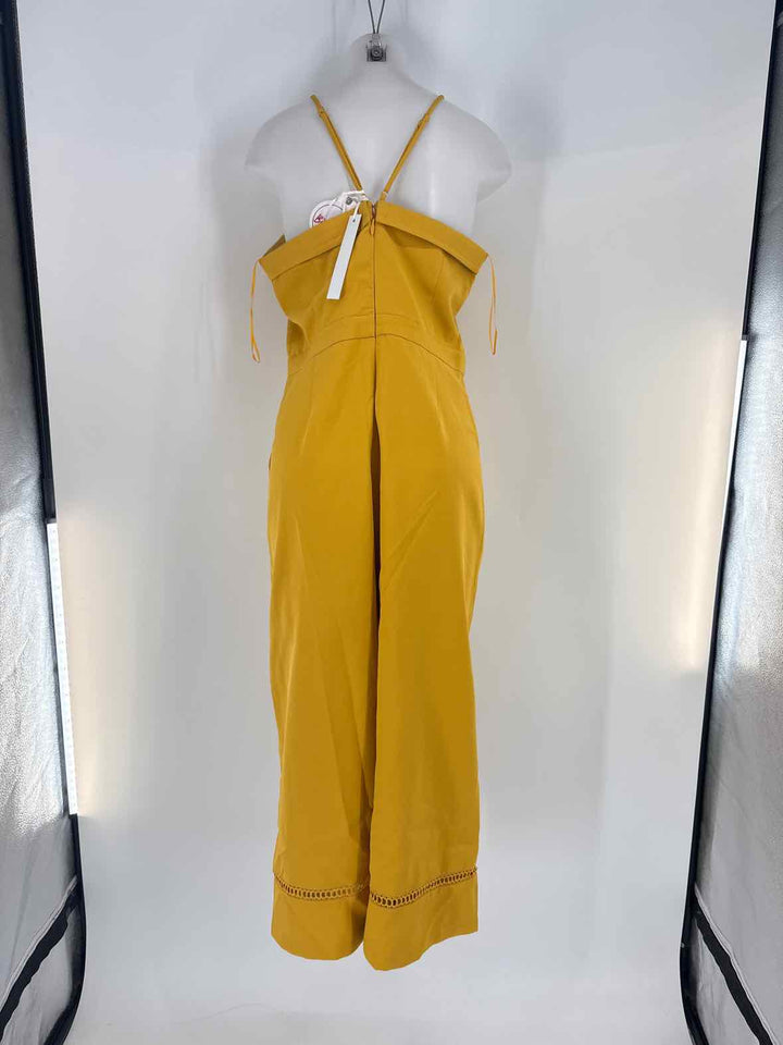 Size L Anthropologie Yellow Pants
