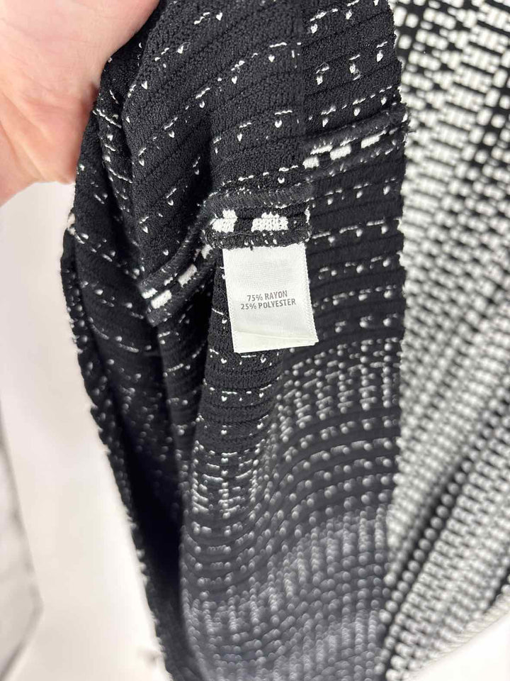 Size 12 ST JOHN Black Tweed Sweater