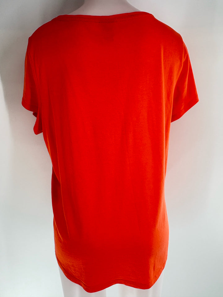 Size L Chico's Orange Shirt
