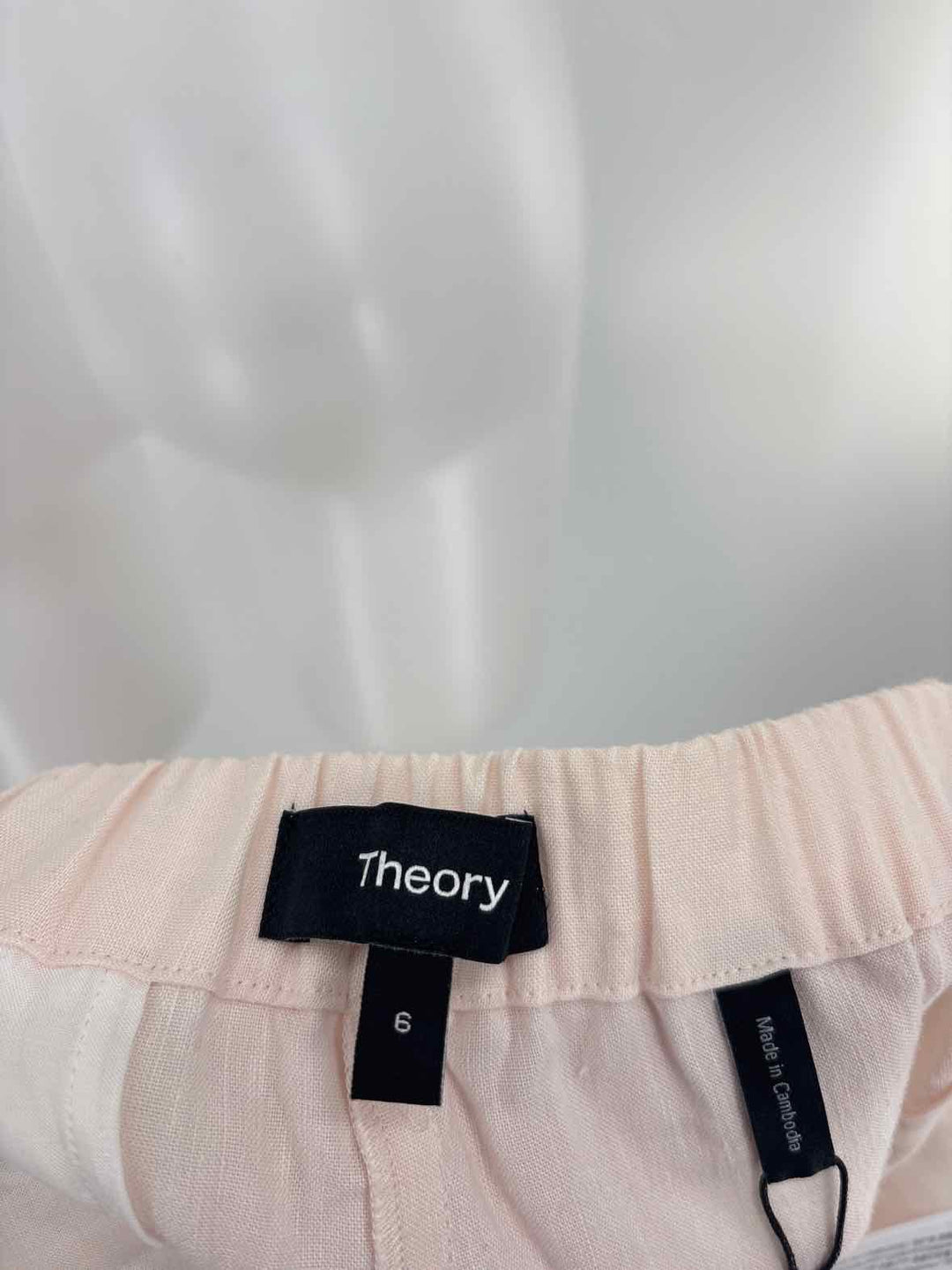 Size 6 THEORY Pink Pants