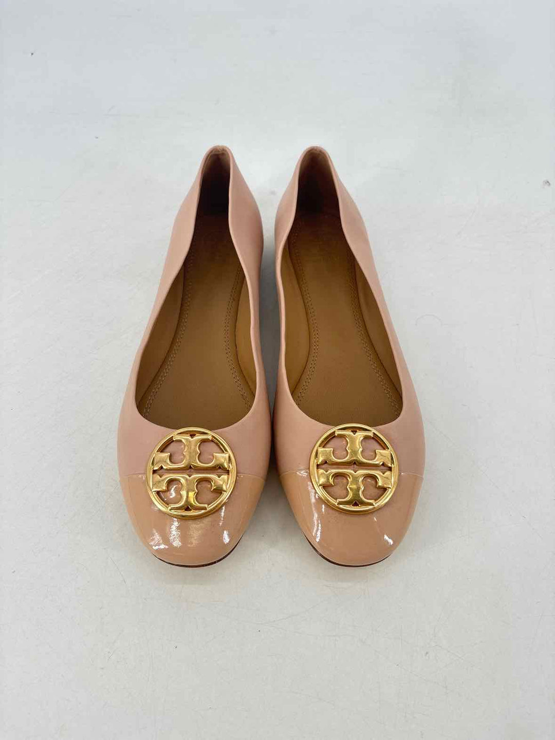 Shoe Size 9.5 Tory Burch Tan Flats