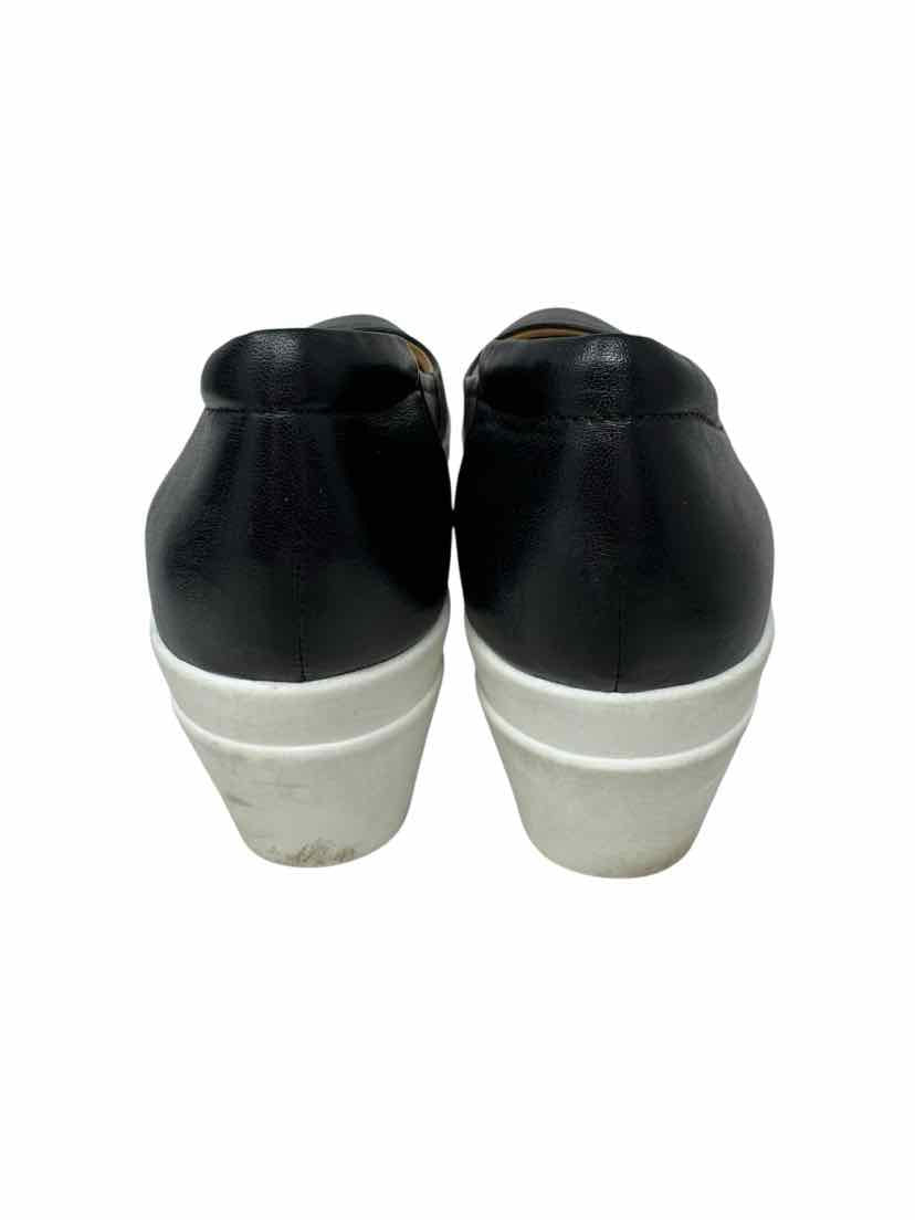 Shoe Size 8.5 Naturalizer Black Leather Sneakers