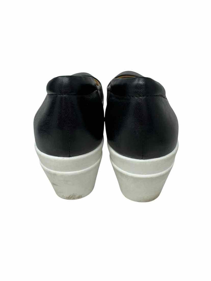 Shoe Size 8.5 Naturalizer Black Leather Sneakers