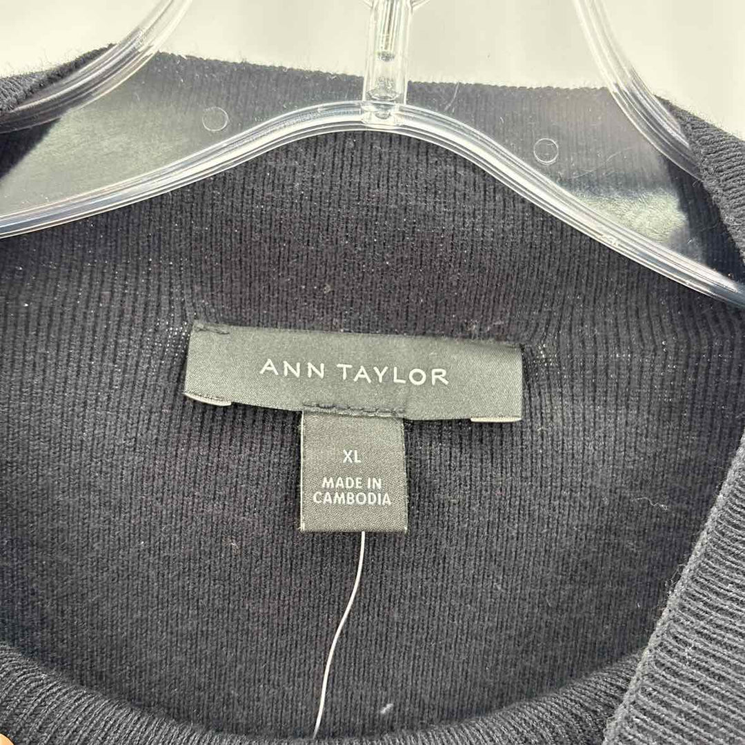 Size XL Ann Taylor Black Shirt