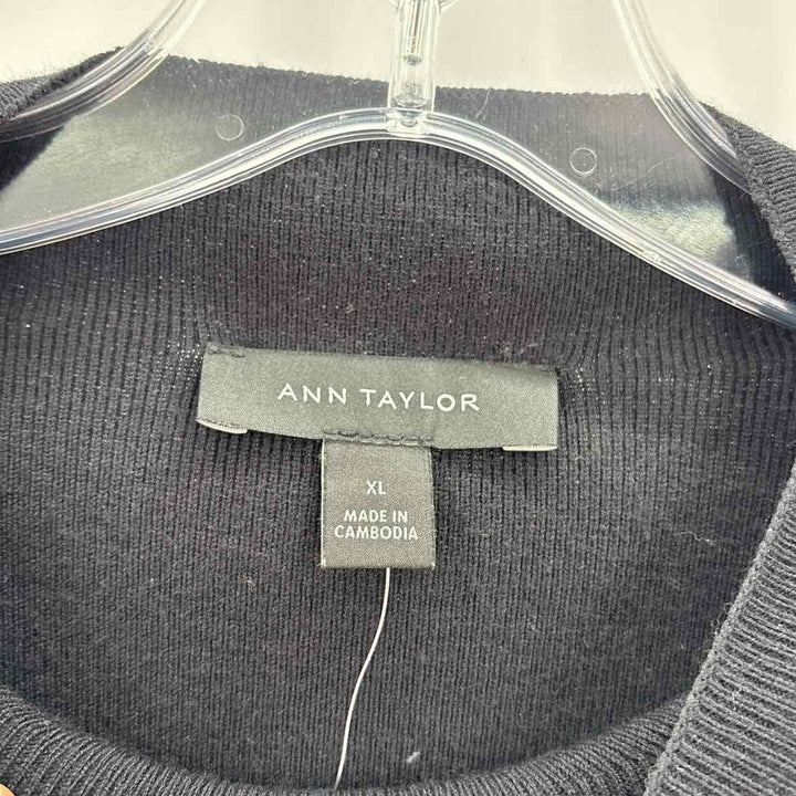 Size XL Ann Taylor Black Shirt