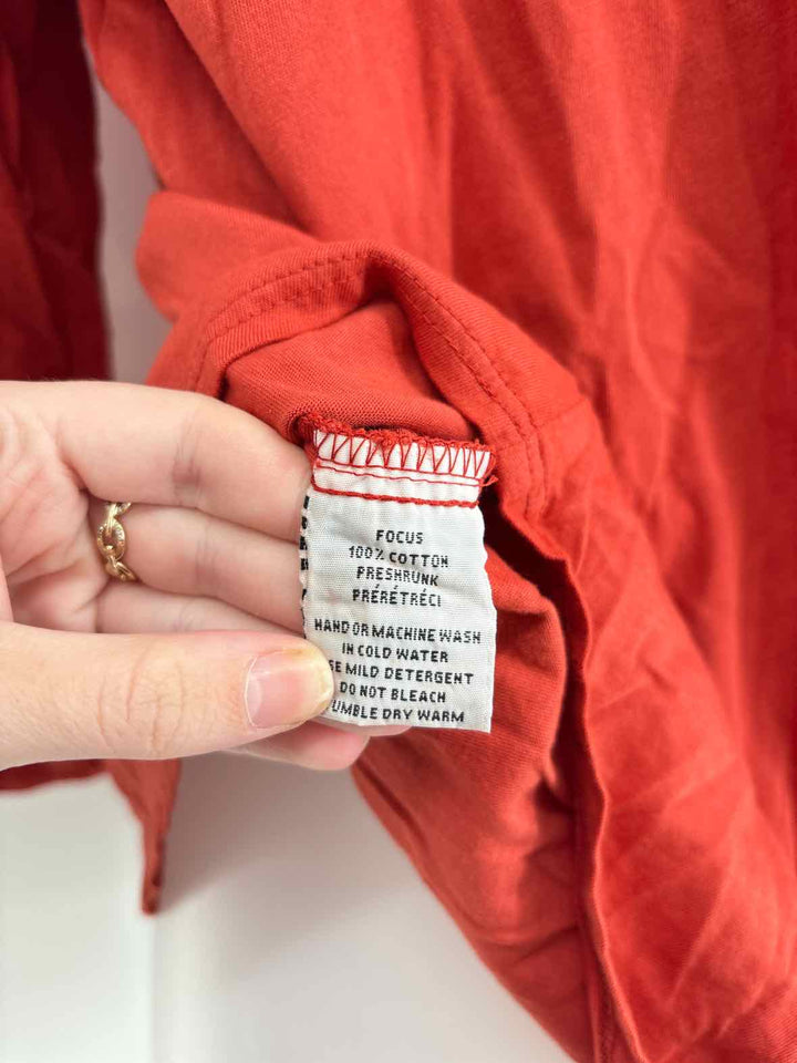 Size L Orange Shirt