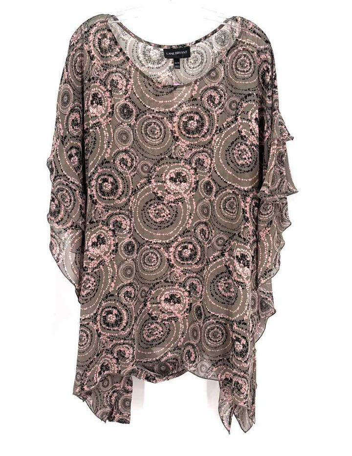 Size 26/28 LANE BRYANT Gray Shirt