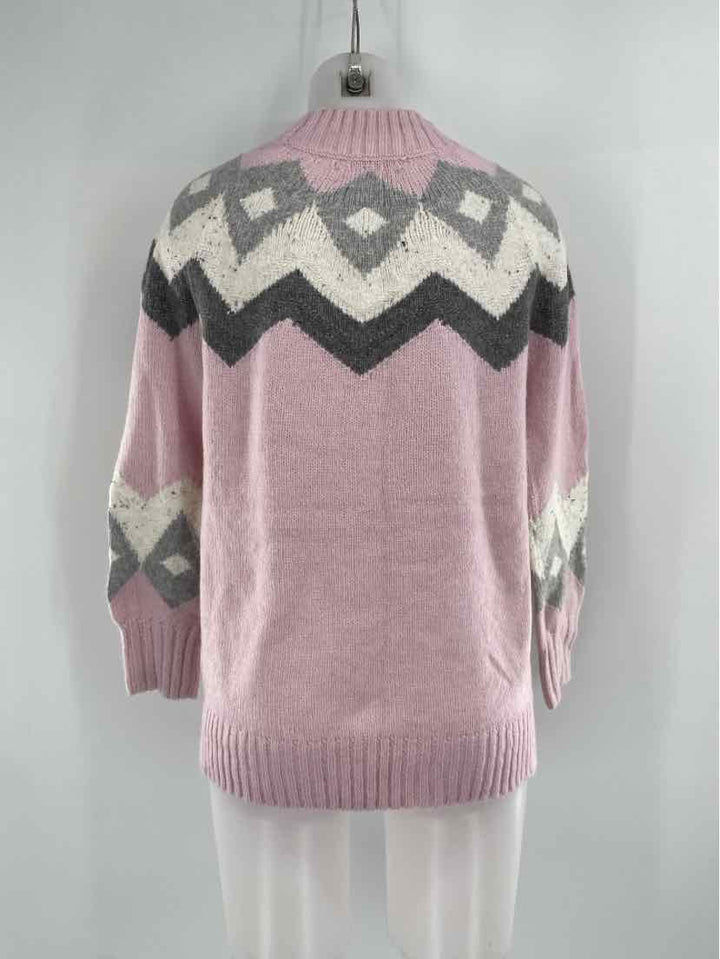Size S Ann Taylor Pink Knit Sweater