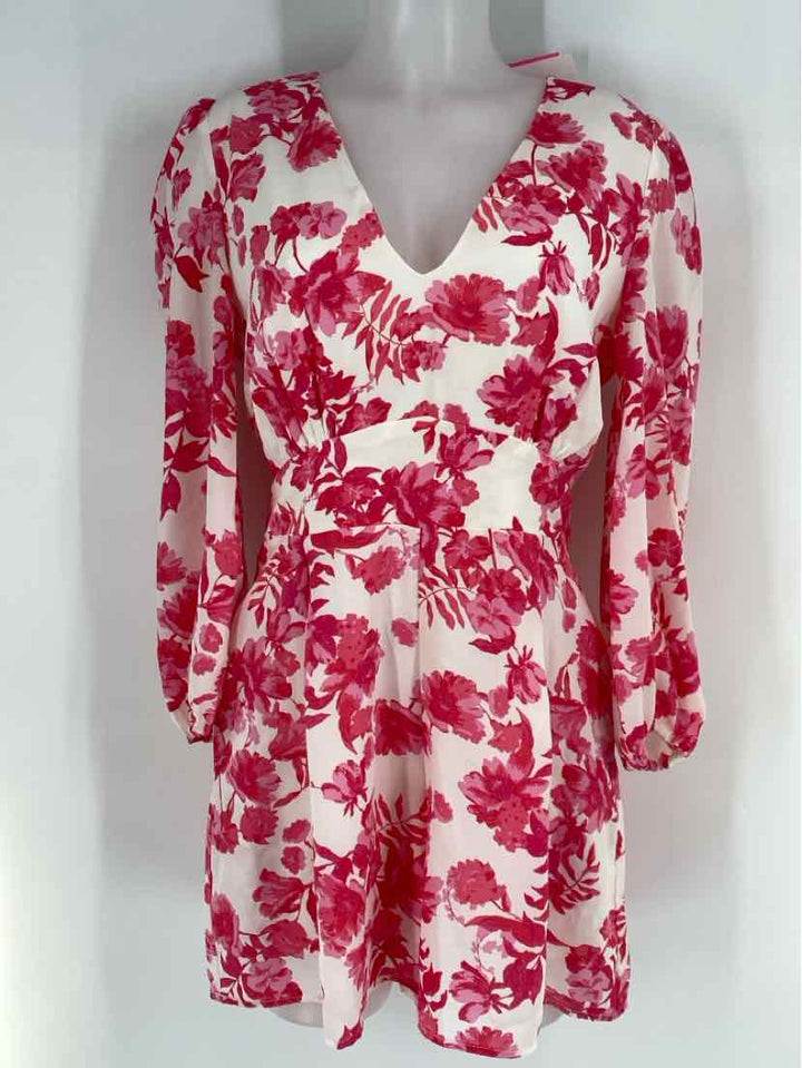 Size M SUGARLIPS PINK PRINT Dress