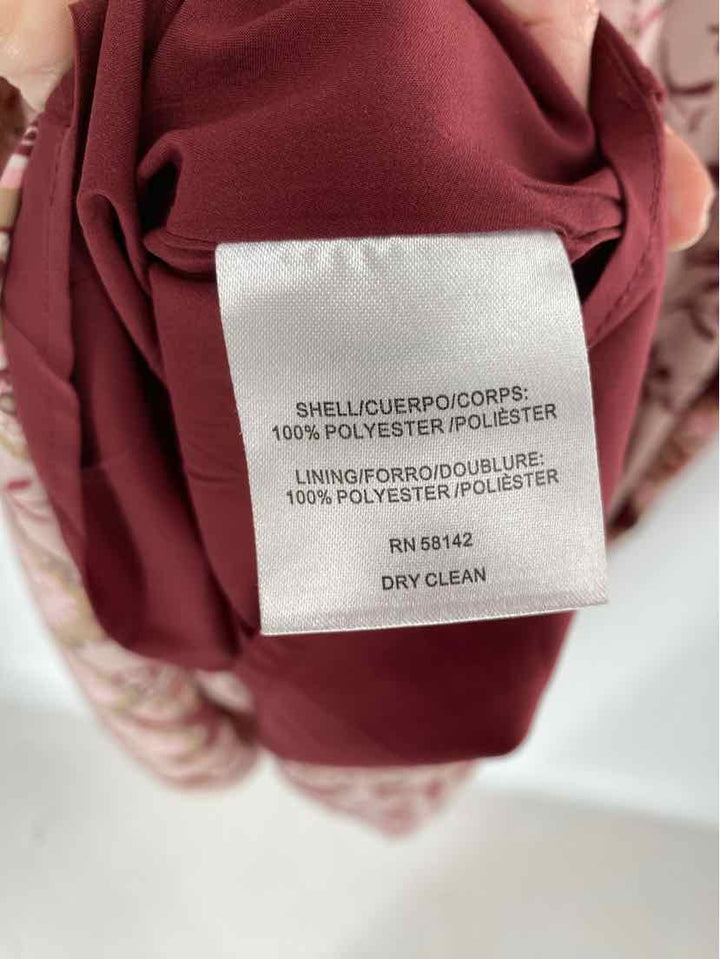 Size 6 PINK PRINT Dress