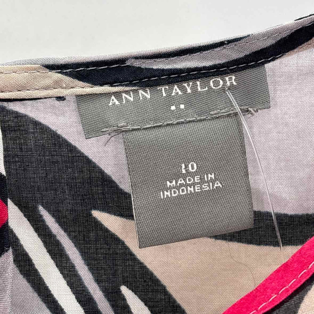 Size 10 Ann Taylor Tan Shirt