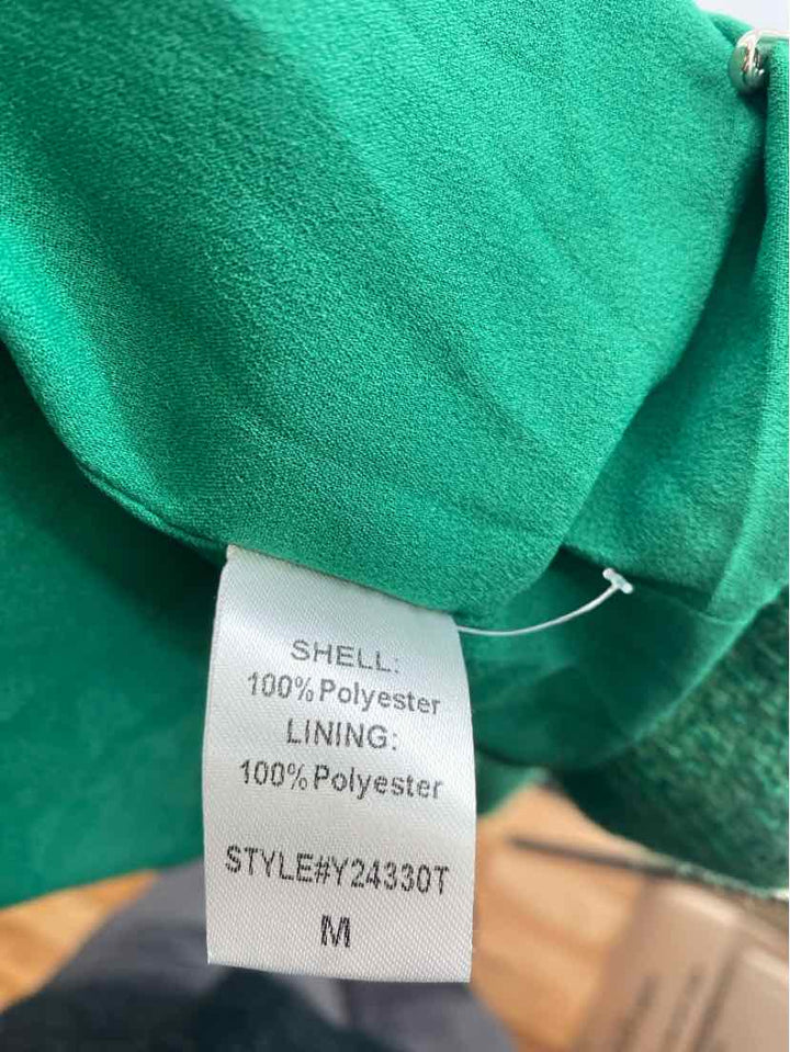 Size M POMANDER PLACE Green Dress