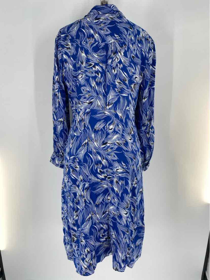 Size 8 HOBBS Blue Print Dress
