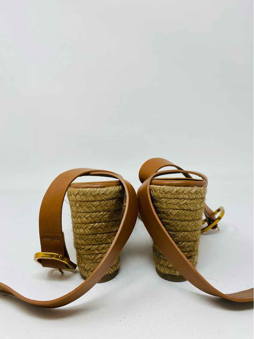 Shoe Size 38 MASSIMO DUTTI Brown Sandals