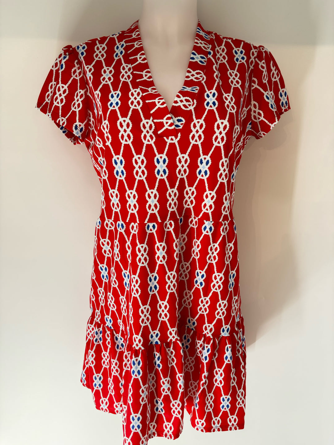 Size S JUDE CONNELYY Red Dress
