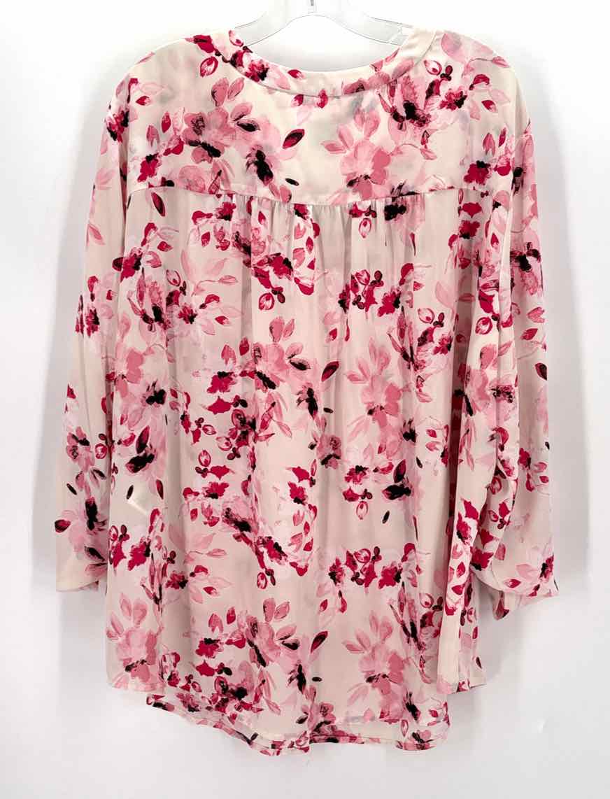 Size 3X Anne Klein Multi-Color Shirt
