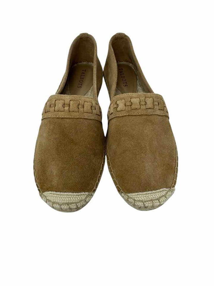 Shoe Size 7 Talbots Tan Suede Flats