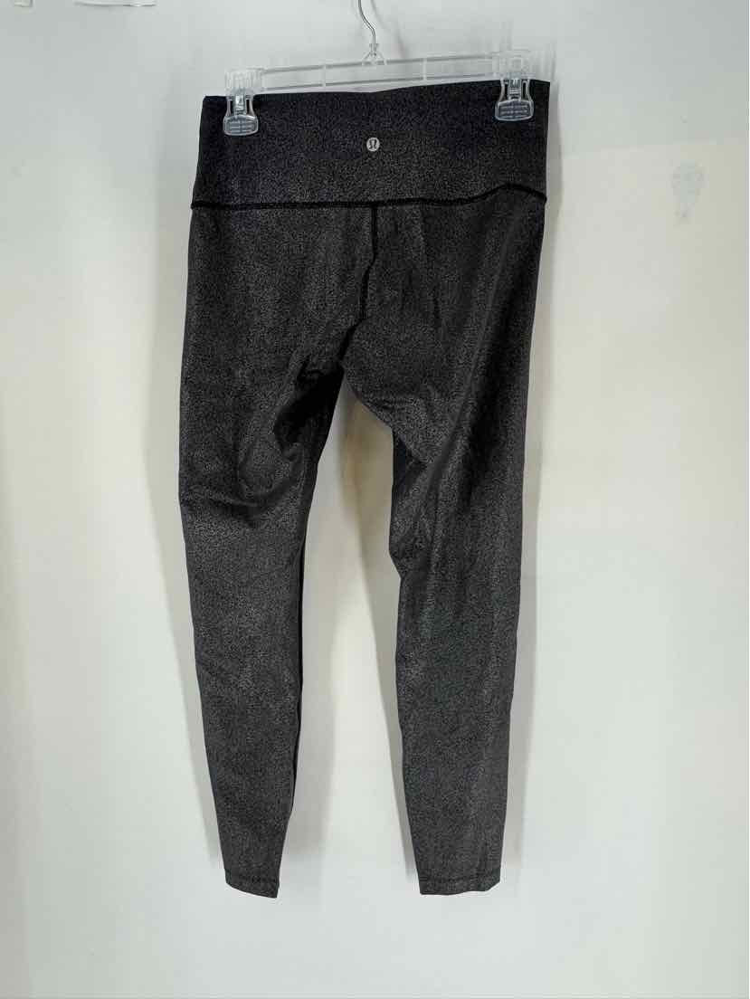 Size 8 Lululemon Black Print Pants