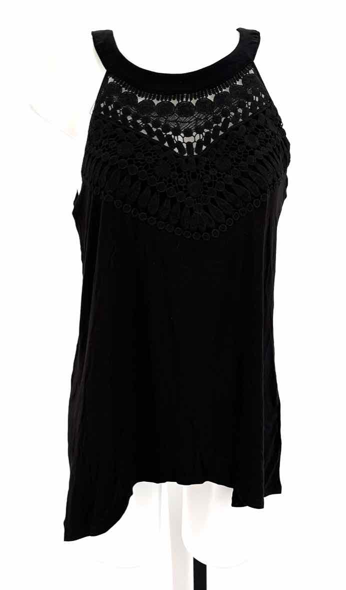 Size L CABLE & GAUGE Black Shirt
