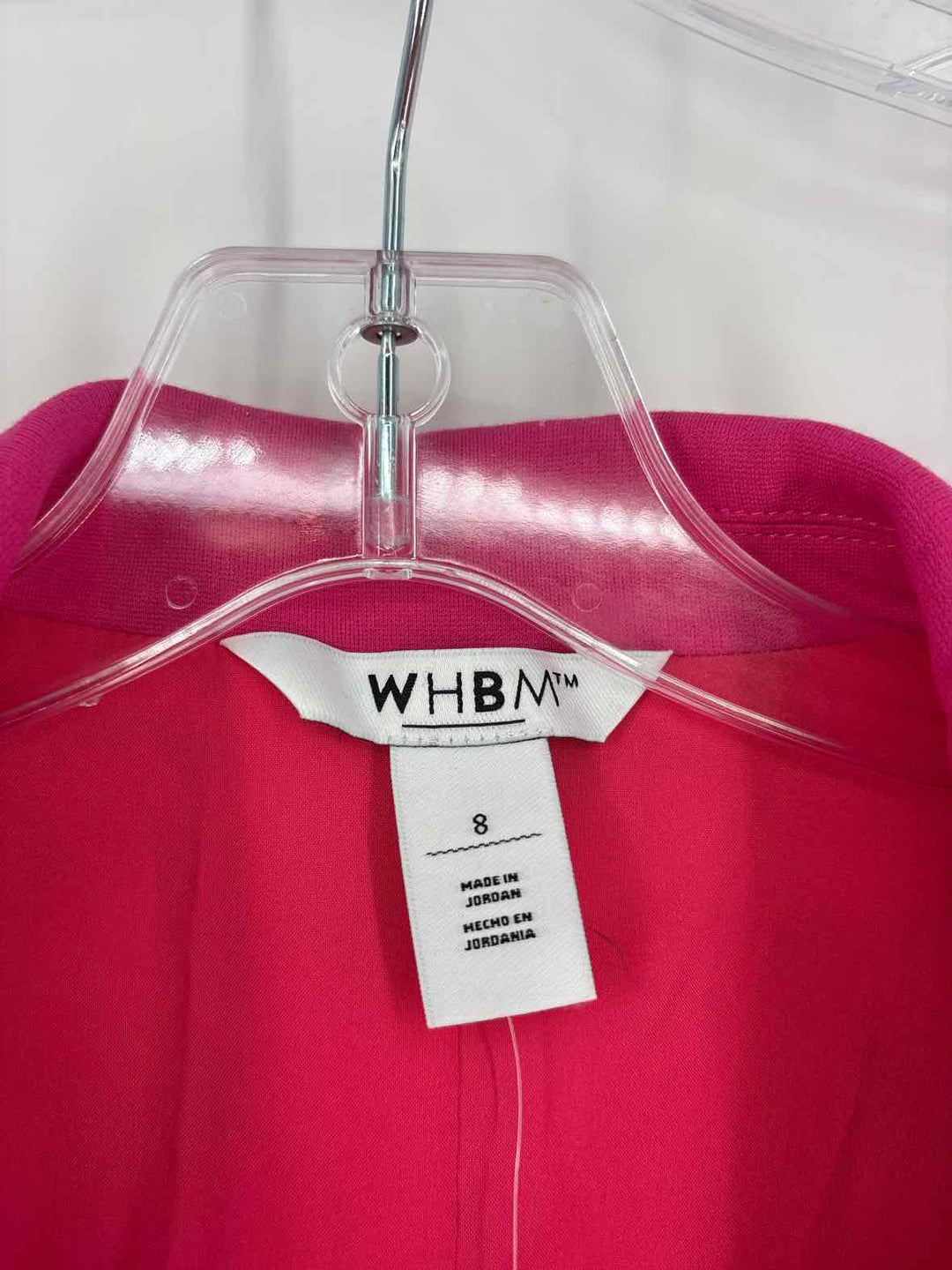 Size 8 White House Black Market Pink Blazer