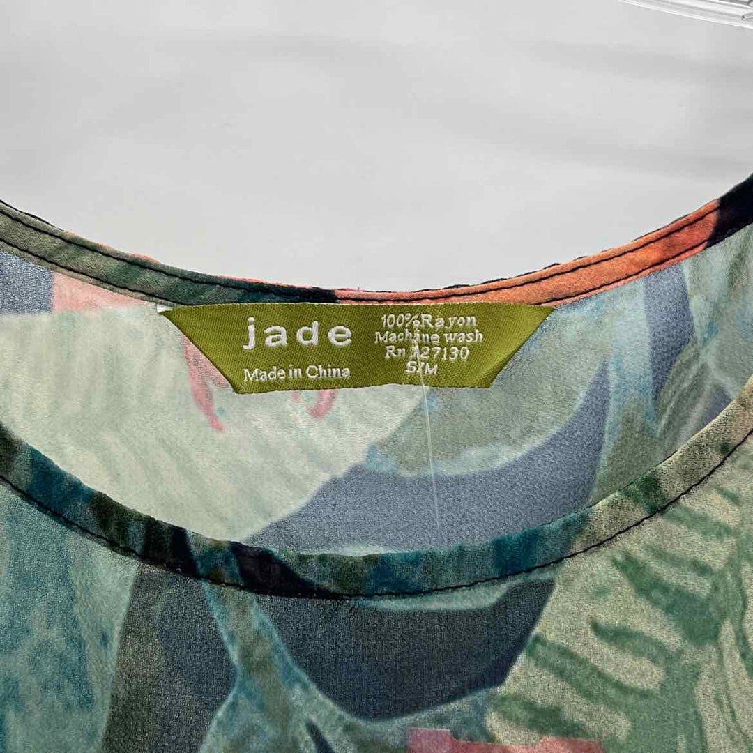 Size S/M JADE Navy Shirt