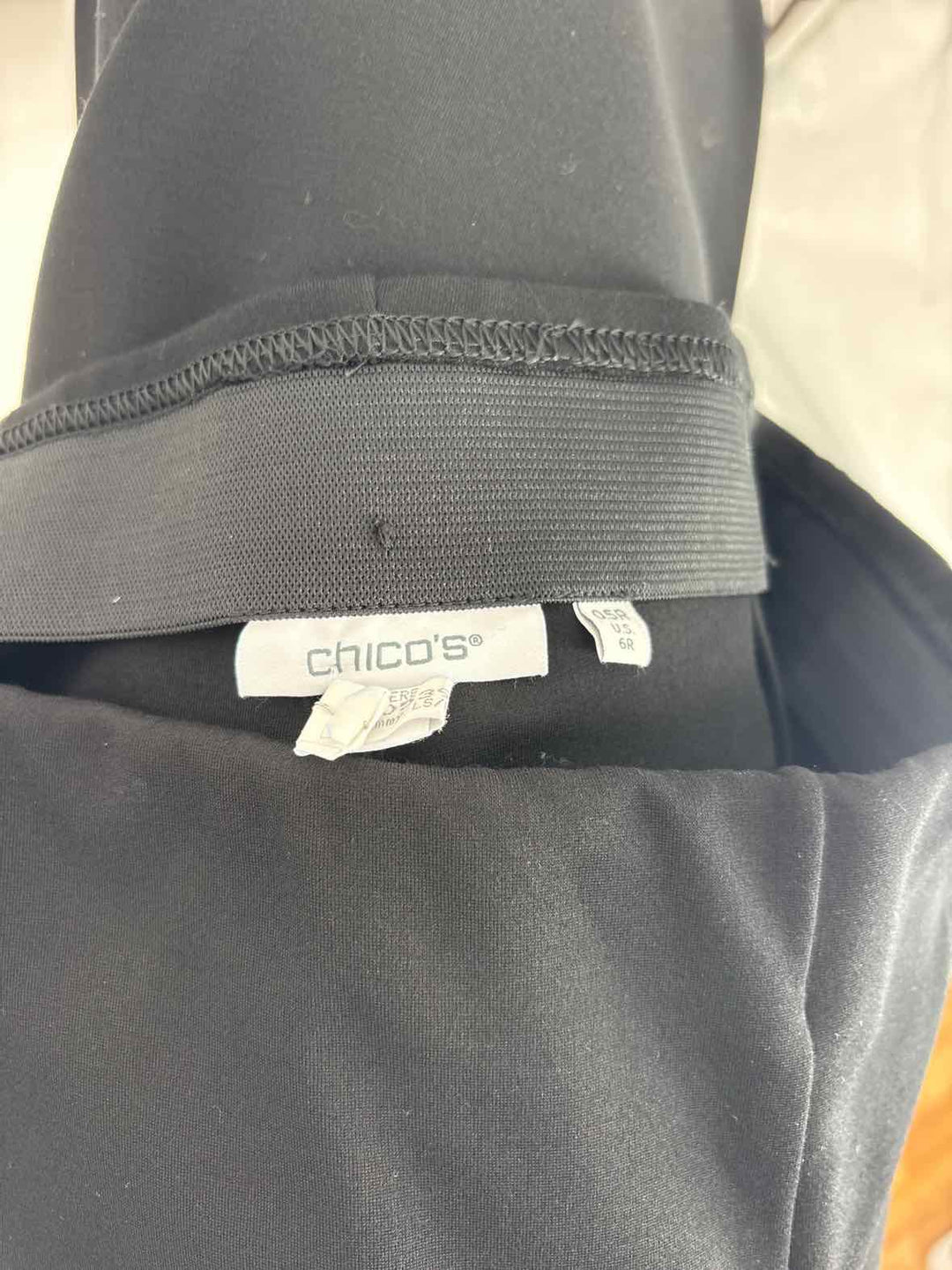 Size S Chico's Black Pants