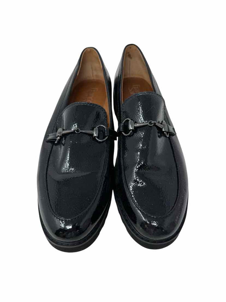 Shoe Size 11 FRANCO SARTO Black Loafers
