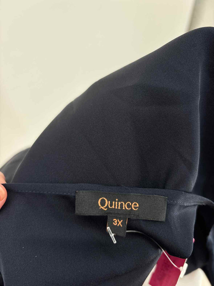 Size 3X QUINCE Navy Shirt