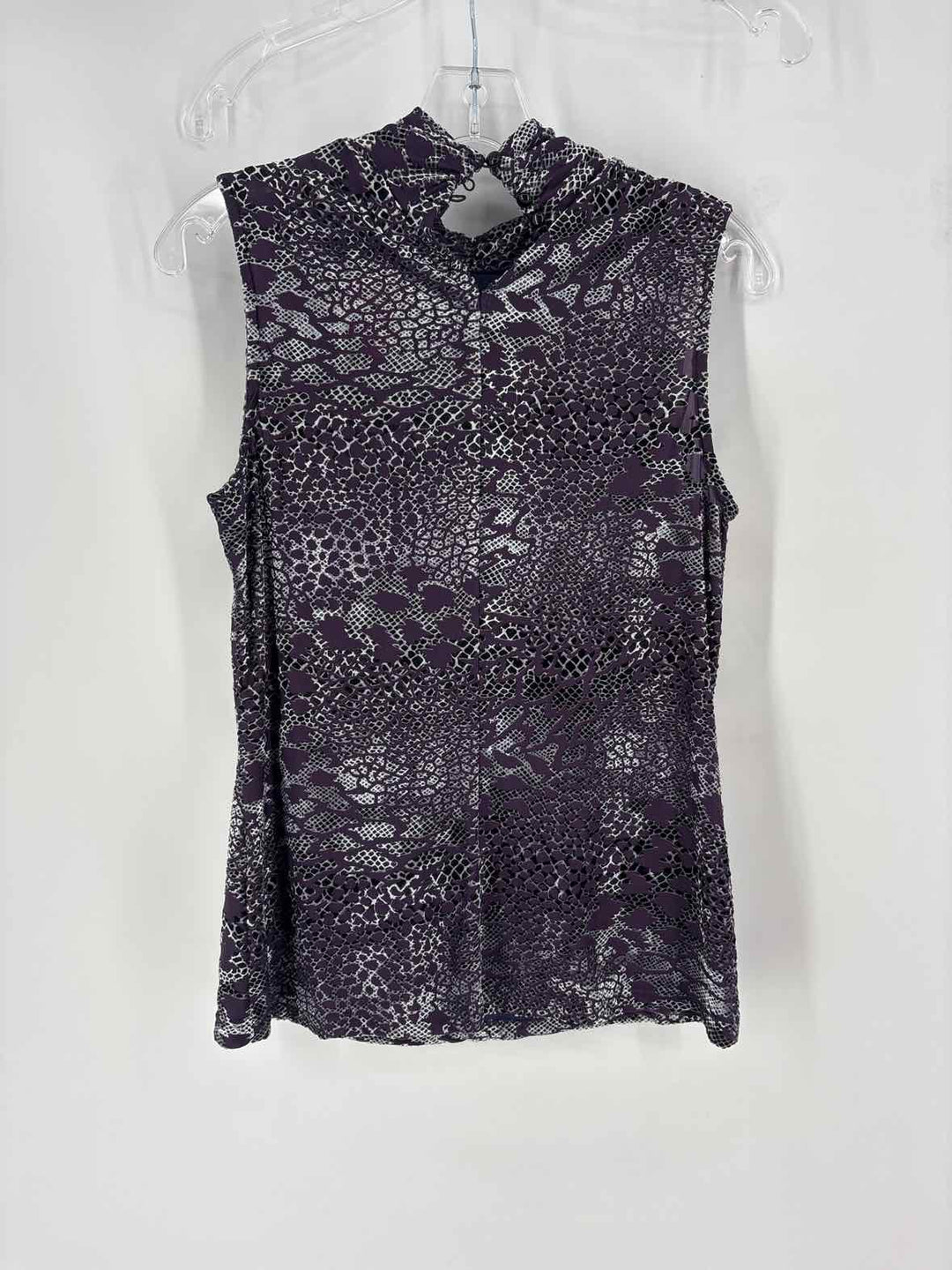 Size M TRIBAL Purple Print Shirt