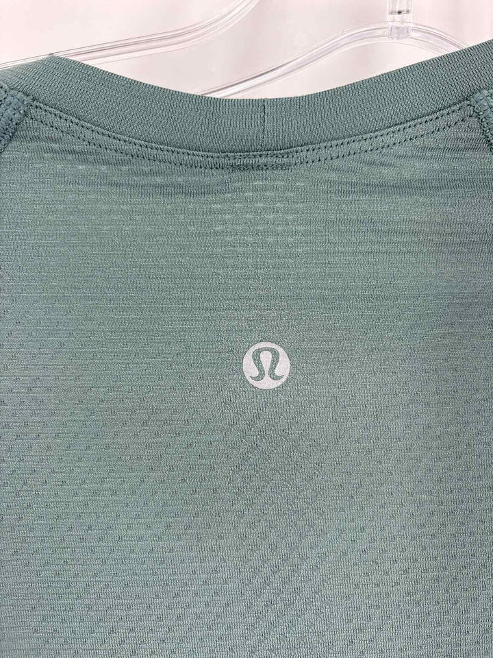 Size 4 Lululemon Green Shirt