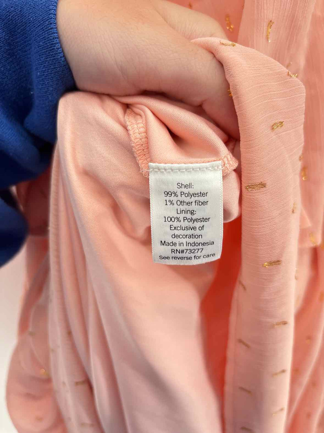 Size XL LAUREN CONRAD PINK PRINT Dress