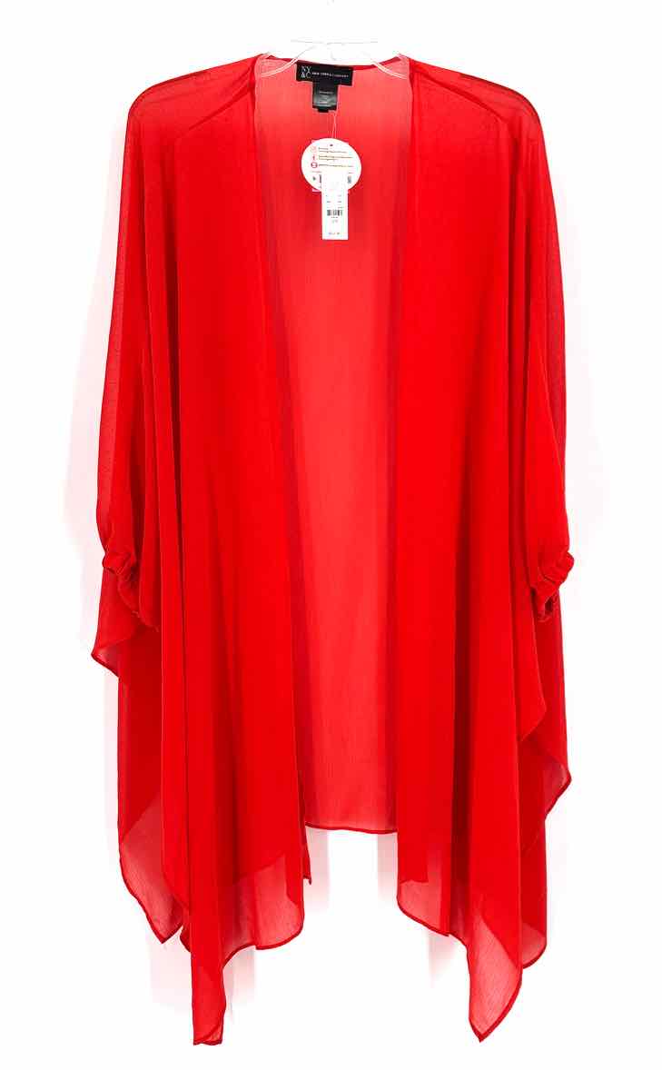 Size S/M NY & CO Orange Cardigan