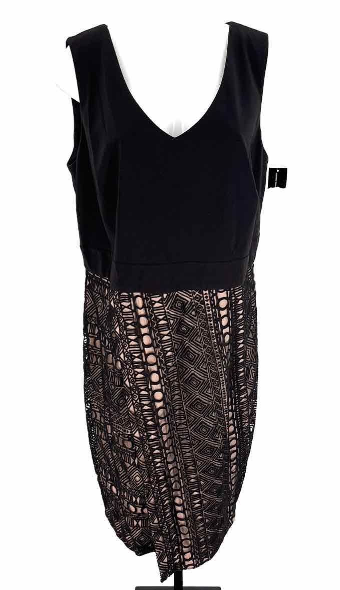 Size 16 INC Multi-Color Mesh Dress