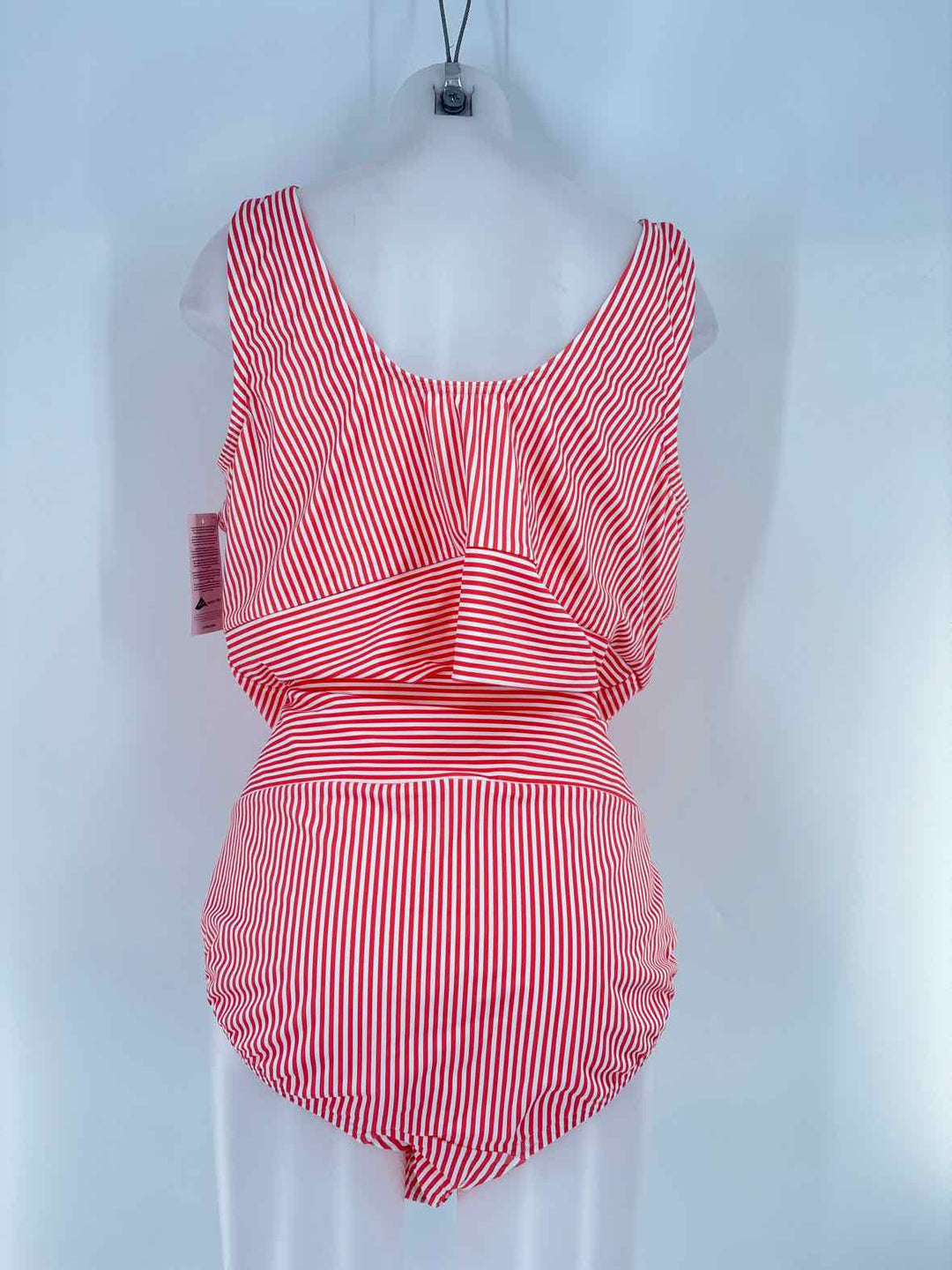 Size 2X LAND END Orange Swimsuit