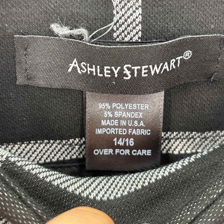 Size 14/16 Ashley Stewart Black Pants