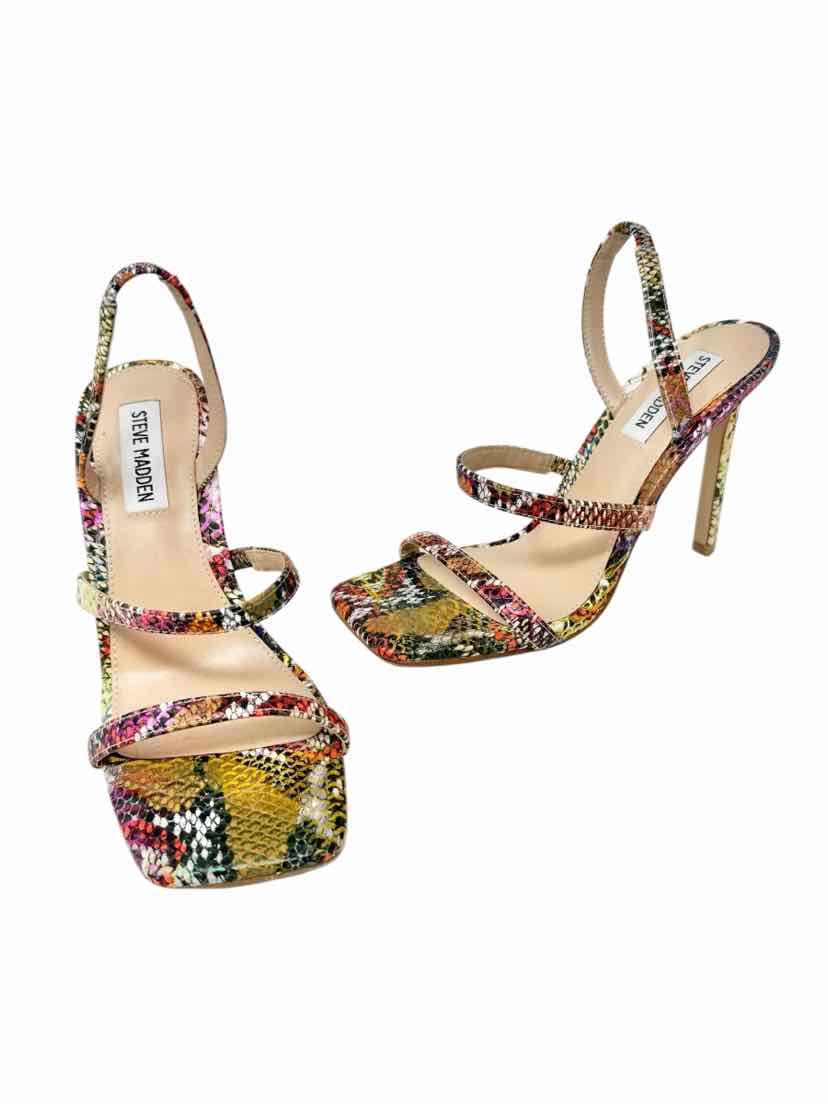 Shoe Size 7 Steve Madden Multi-Color Pumps