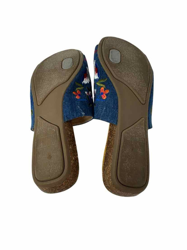 Shoe Size 10 Me Too Denim Sandals