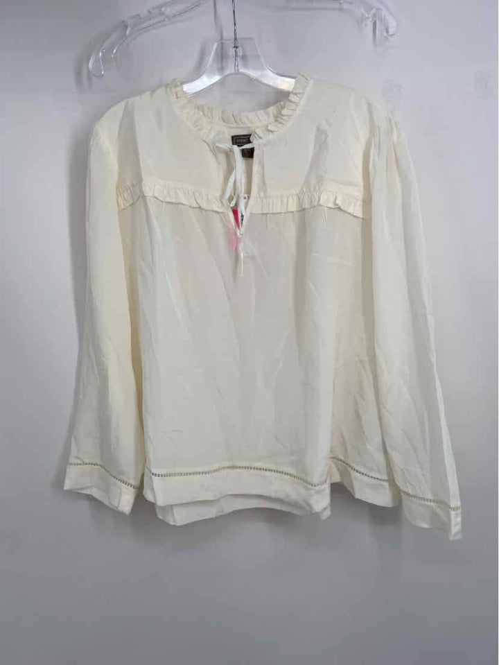 Size XXL POINT SUR Cream Shirt