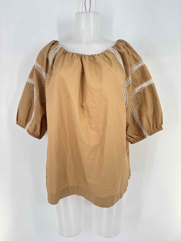 Size XL LOFT Brown Shirt