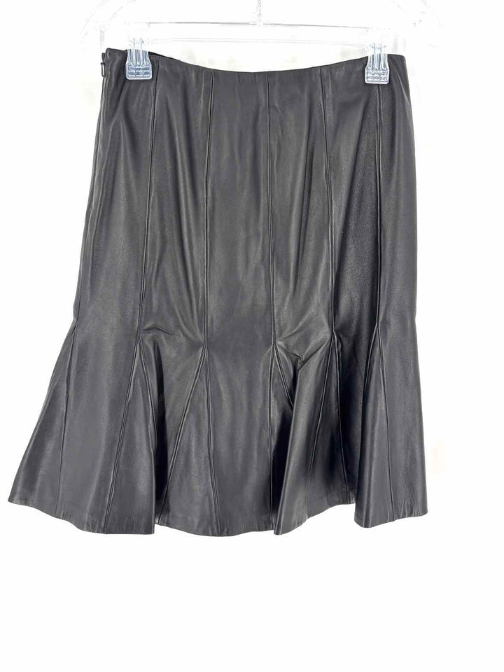 Size 4 DANA BUCHMAN Black Skirt
